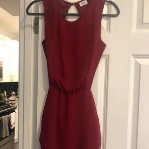 Tobi Skort Romper with Open Back